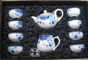 高新区鑫腾陶瓷 厂家直销，青花茶具与陶瓷工艺品的品质之选